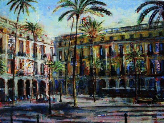 Placa Real, Barcelona